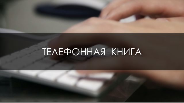 Телефонная книга2312312312321
