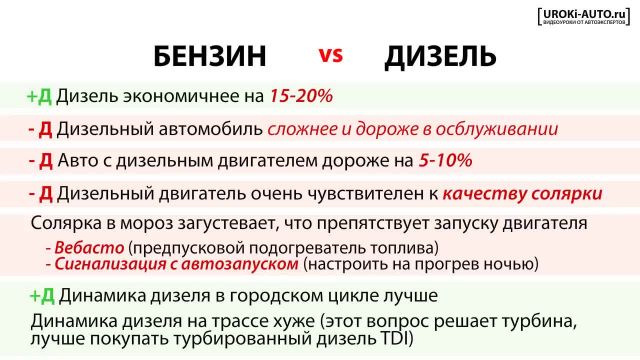 3 - типы двигателей, бензиновый двигатель, дизельный двигатель, газобалонное оборудование ГБО (720p)