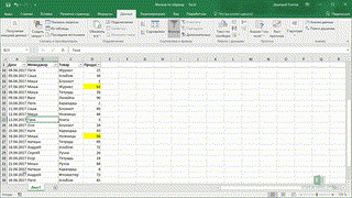 и условное форматирование