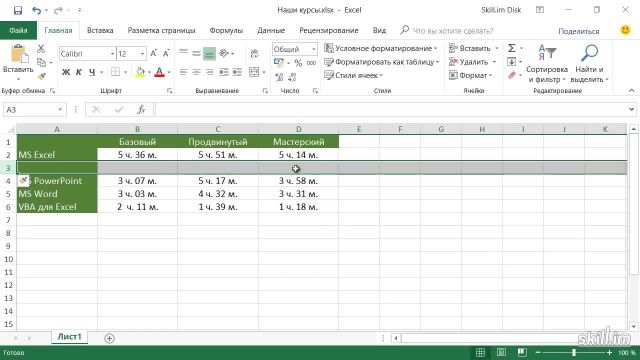 новой строки