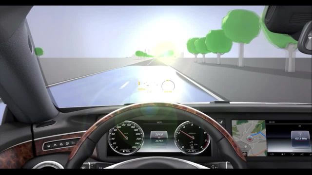 дисплей  Mercedes-Benz W217 S-Class Coupe