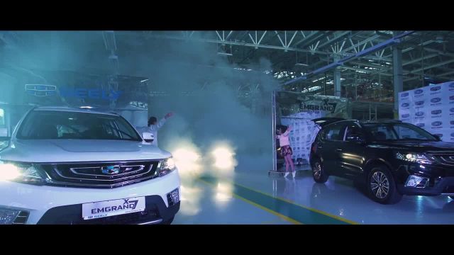 -видео презентации Geely Emgrand x7