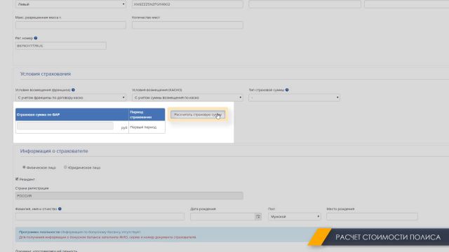 12. Полис GAP 29.02.2020